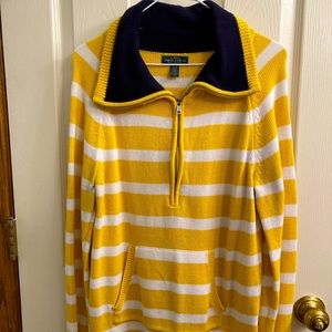 Ralph Lauren XL zip sweater
